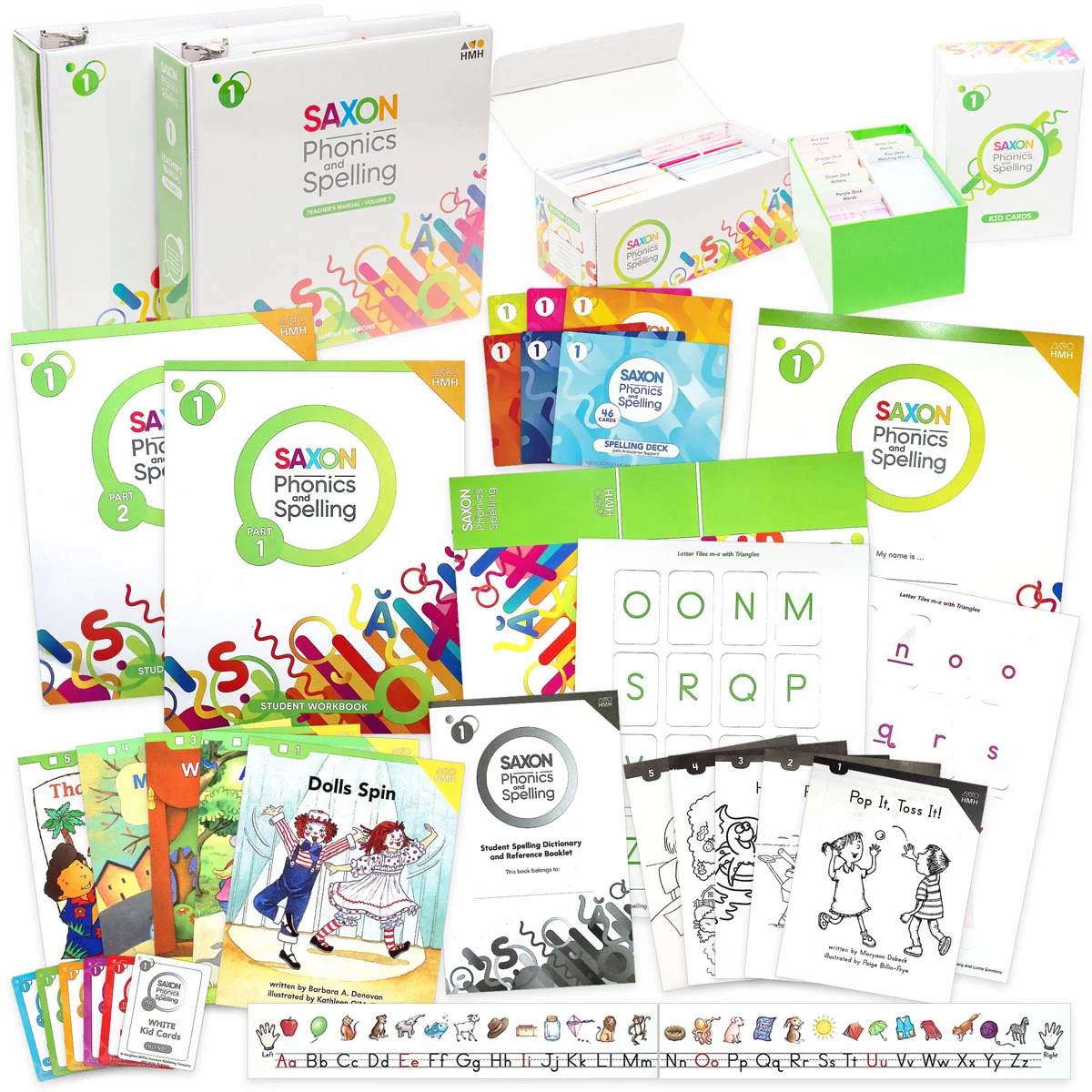 Saxon Phonics & Spelling Homeschool Complete Kit, Grade 1